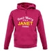Don't Worry It's a JANET Thing! unisex hoodie