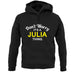 Don't Worry It's a JULIA Thing! unisex hoodie