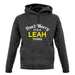 Don't Worry It's a LEAH Thing! unisex hoodie