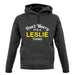 Don't Worry It's a LESLIE Thing! unisex hoodie