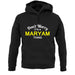 Don't Worry It's a MARYAM Thing! unisex hoodie