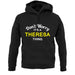 Don't Worry It's a THERESA Thing! unisex hoodie