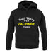 Don't Worry It's a ZACHARY Thing! unisex hoodie