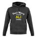 Don't Worry It's an ALI Thing! unisex hoodie
