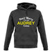 Don't Worry It's an AUDREY Thing! unisex hoodie