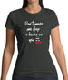 Don't Make Me Drop A House On You Womens T-Shirt