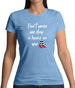 Don't Make Me Drop A House On You Womens T-Shirt