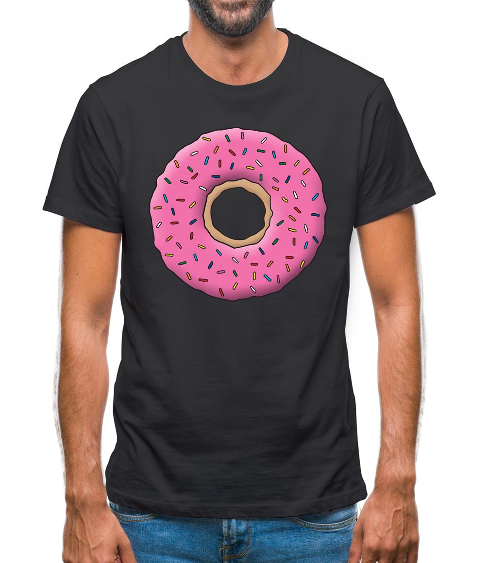 Doughnut Colour Mens T-Shirt