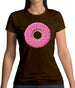 Doughnut Colour Womens T-Shirt