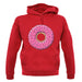 Doughnut Colour unisex hoodie