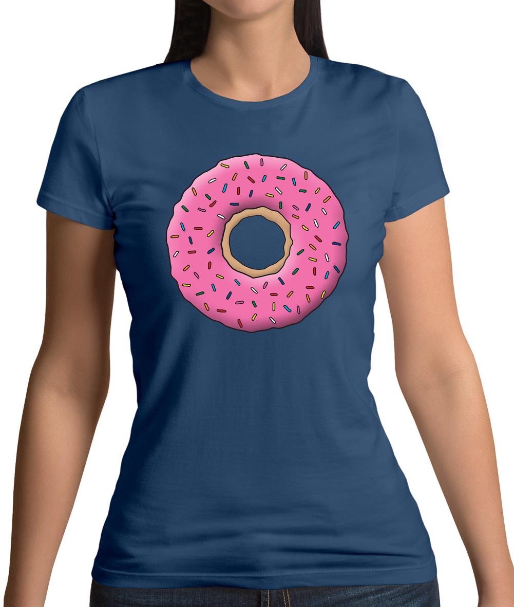 Doughnut Colour Womens T-Shirt