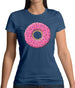 Doughnut Colour Womens T-Shirt