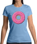 Doughnut Colour Womens T-Shirt