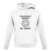 Doughnut Worry Be Happy unisex hoodie