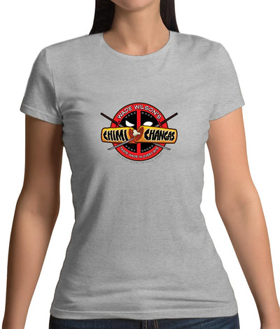 Wade Wilsons Chimi Changas Womens T-Shirt