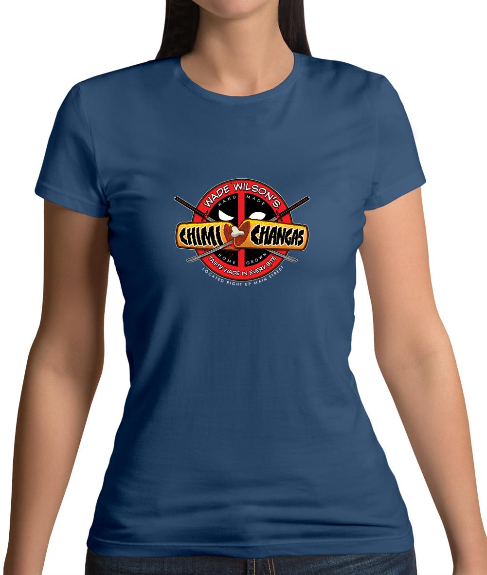 Wade Wilsons Chimi Changas Womens T-Shirt