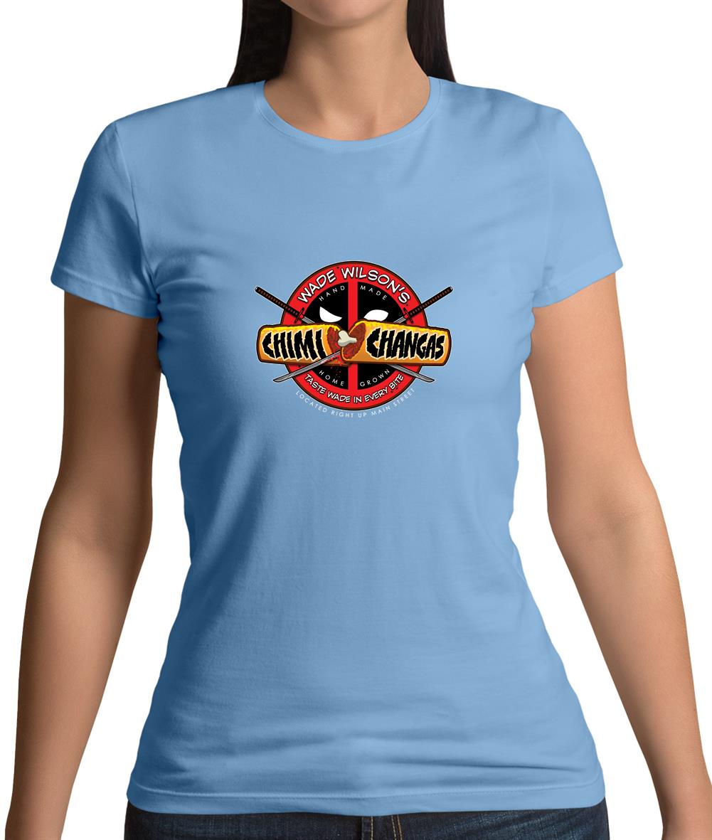 Wade Wilsons Chimi Changas Womens T-Shirt
