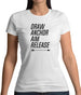 Draw, Anchor, Aim, Release Womens T-Shirt