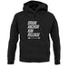 Draw, Anchor, Aim, Release unisex hoodie