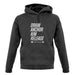 Draw, Anchor, Aim, Release unisex hoodie