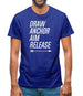 Draw, Anchor, Aim, Release Mens T-Shirt