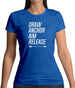 Draw, Anchor, Aim, Release Womens T-Shirt