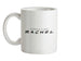 Dress Like Rachel Ceramic Mug