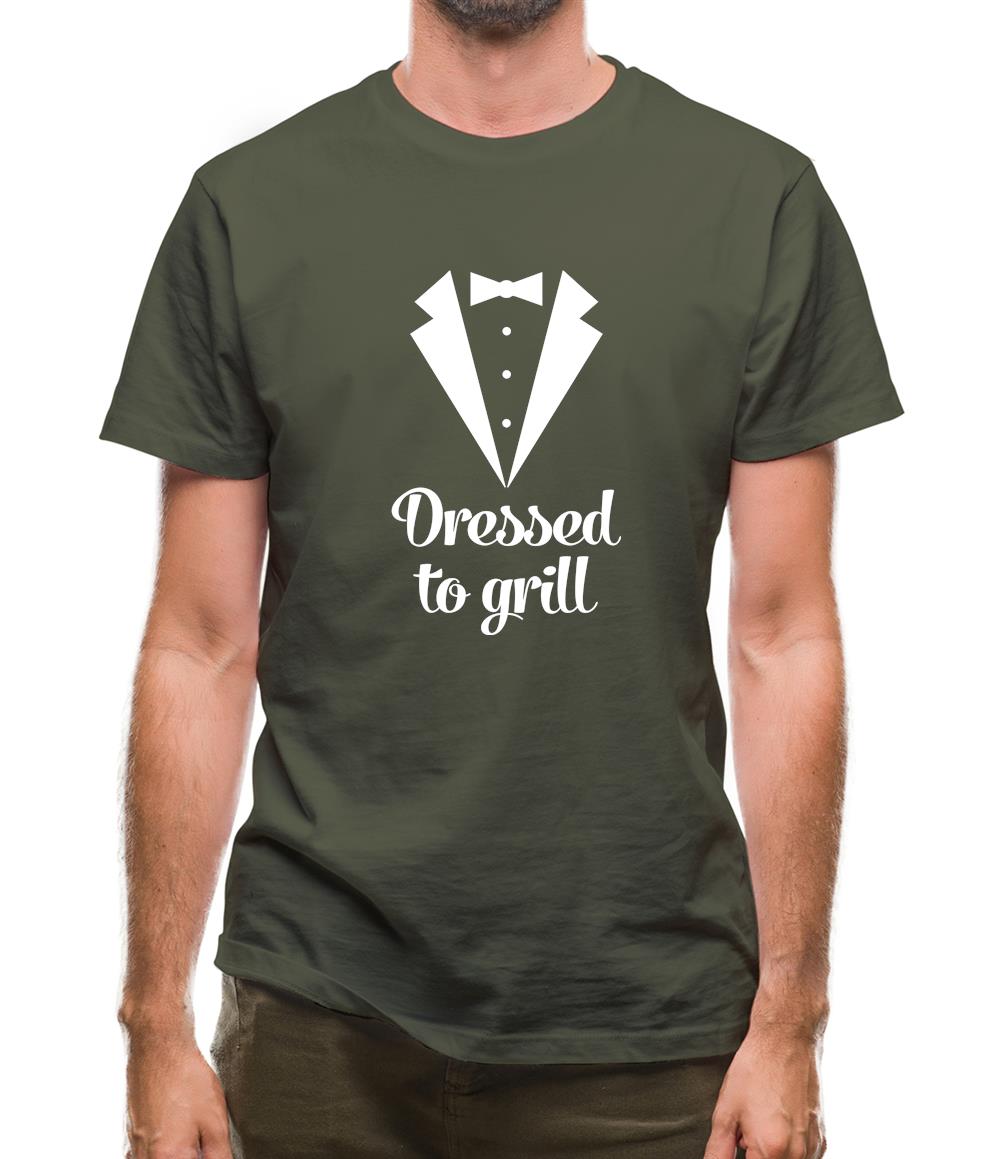 Dressed To Grill Mens T-Shirt