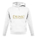 Drink Your King Commands It unisex hoodie