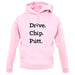 Drive Chip Putt unisex hoodie