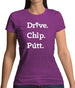 Drive Chip Putt Womens T-Shirt