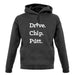 Drive Chip Putt unisex hoodie