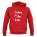 Drive Chip Putt unisex hoodie