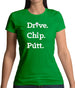 Drive Chip Putt Womens T-Shirt
