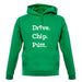 Drive Chip Putt unisex hoodie