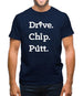 Drive Chip Putt Mens T-Shirt
