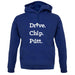 Drive Chip Putt unisex hoodie