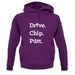 Drive Chip Putt unisex hoodie