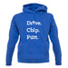 Drive Chip Putt unisex hoodie