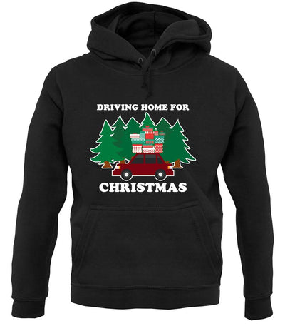 Driving Home For Christmas unisex hoodie