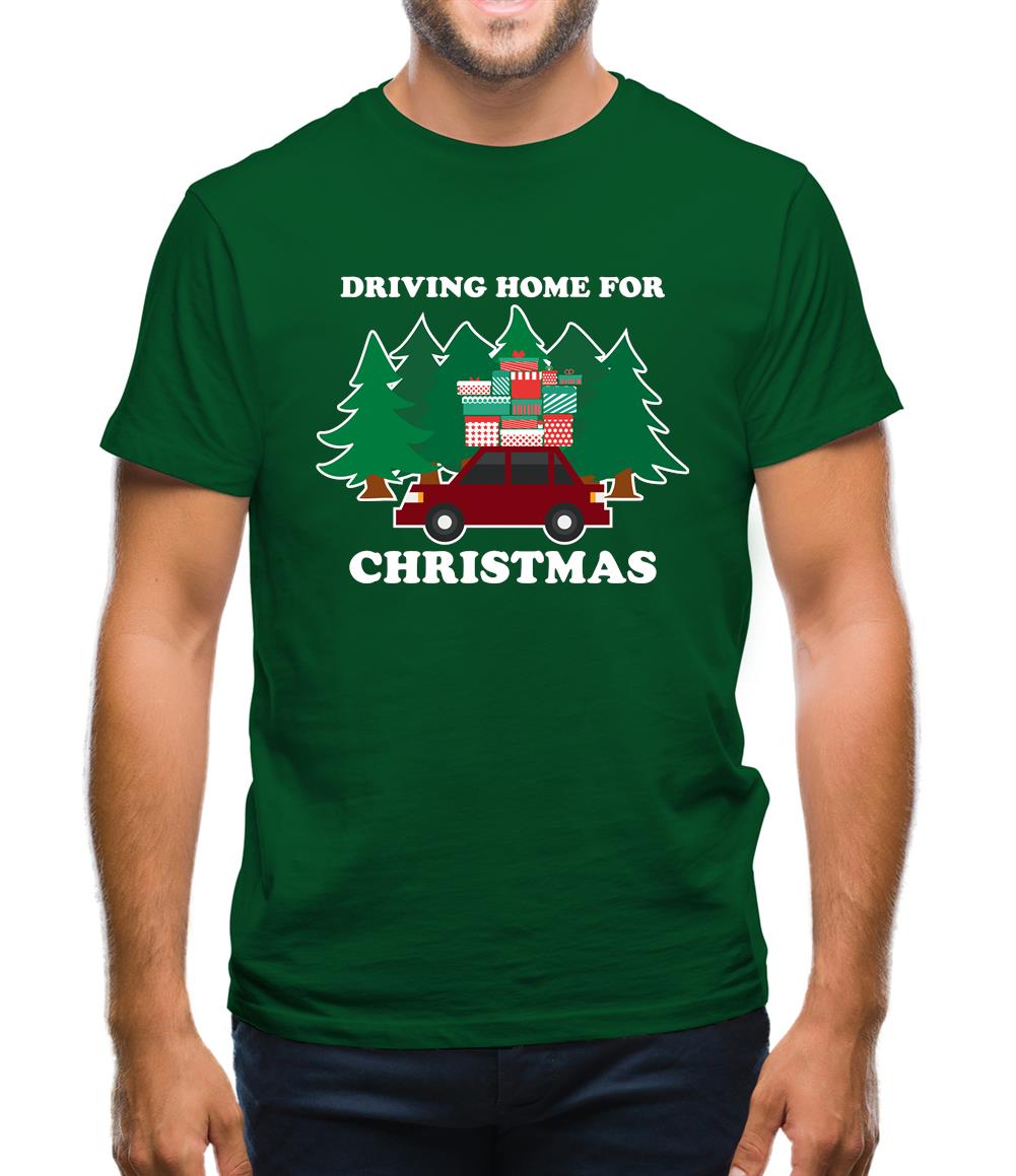 Driving Home For Christmas Mens T-Shirt