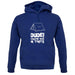 Dude! Camping Was In Tents unisex hoodie