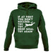 If At First You Don't Succeed Try Try Drop Goal Unisex Hoodie