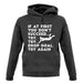 If At First You Don't Succeed Try Try Drop Goal Unisex Hoodie