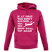 If At First You Don't Succeed Try Try Drop Goal Unisex Hoodie