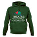 Theatre, Because Reality Is Overrated Unisex Hoodie