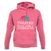 Theatre, Because Reality Is Overrated Unisex Hoodie