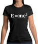 E=Mc2 Womens T-Shirt