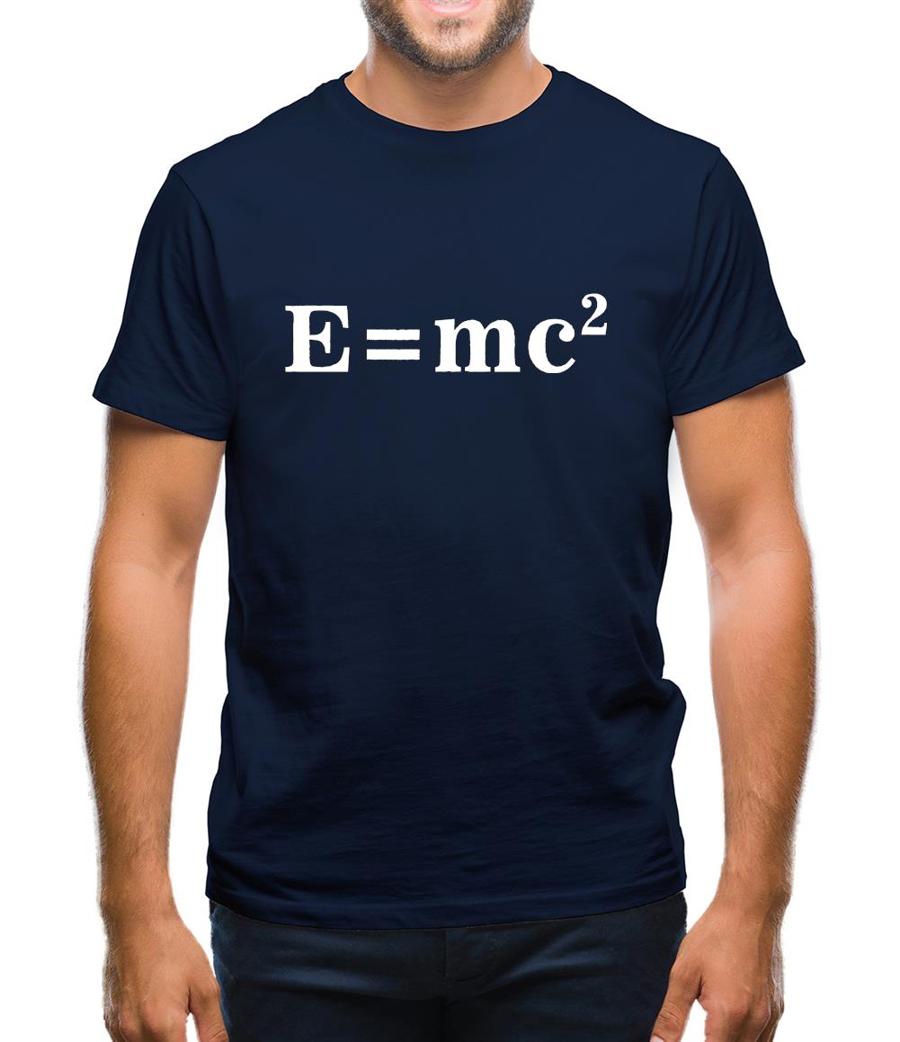 E=Mc2 Mens T-Shirt