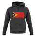 East Timor Grunge Style Flag unisex hoodie